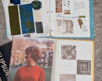 1962 home ec notebook