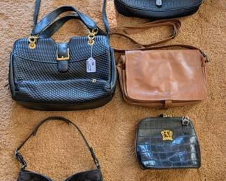 Coach wallet, Coach bag and Fendi bag.  Leather bagsread