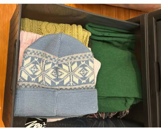 Lot 299: Knit Hats and Scarves Collection