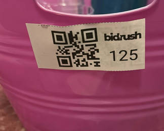 Lot 125: Party Tub with Assorted Disposable Tableware and Drinkware