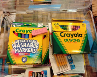 Lot 210: Assorted School Supplies