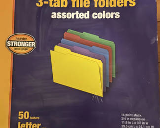 Lot 161: Assorted Office and School Supplies