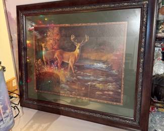 large deer print 