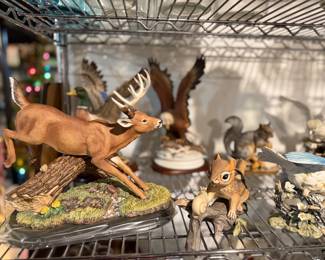 Boehm large buck porcelain sculpture 