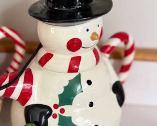 snowman teapot 