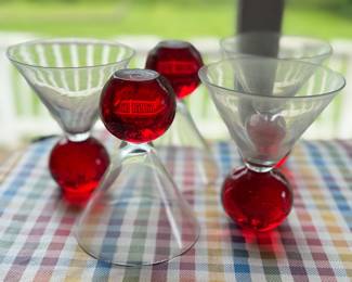 fabulous martini glasses 