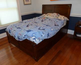 Boys Storage Bed With Night Table