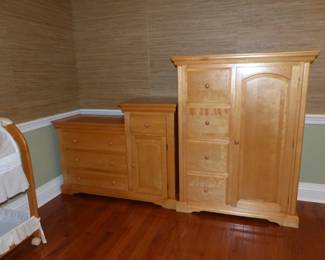 Baby Changing Table, Chest & Bassinet