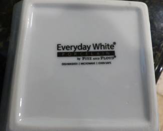 Everyday White by Fitz & Floyd Large Dinnerware Set