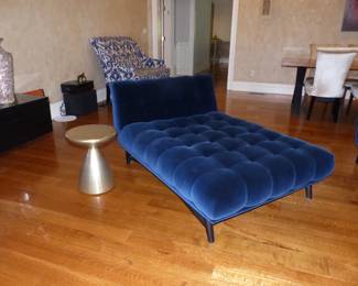 Contemporary Roche Bobois Profile Sectional Sofa & Chaise Designed By Roberto Tapinassi & Maurizio Manzoni, Intricately Carved Coffee Table