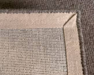 Light Grey Wool Rug. Measures 15' 3" x 10' 10". Photo 2 of 2. 