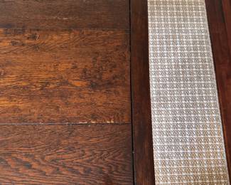 Antique Refractory Frame Table. Measures 96" L x 35:" W x 30.5" H with a 26" Clearance. Photo 8 of 8.