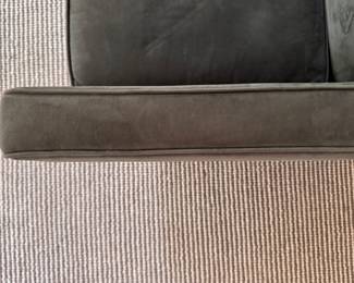 Room & Board André Velvet Upholstered Sofa. Measures 101" W x 36" D.  Photo 4 of 6.