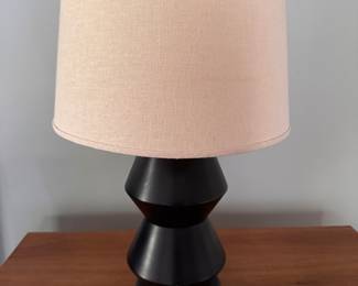 Geometric Table Lamp - 2 Available. Each Measures 24" H. 