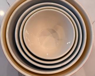 Crate & Barrel Mixing Bowl Set. Photo 2 of 3. 