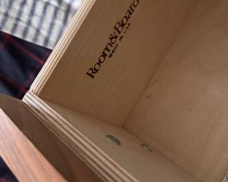 Room & Board Emerson Chest of Drawers in Walnut Finish After Paul McCobb. Each Measures 36" W x 18" D x 31"H. Photo 6 of 6.
