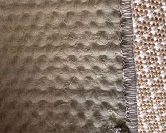 Natural Fiber "Checkered" Jute Rug. Measures 9' x 12". Photo 3 of 3. 