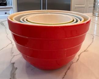 Crate & Barrel Mixing Bowl Set. Photo 1 of 3. 