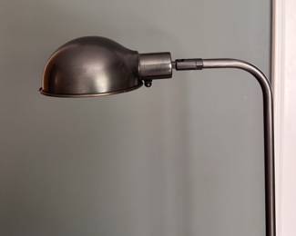 Nickel Finish Task Lamp. Photo 1 of 2. 