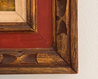 Harriet Wiseman Portrait of a Redhead. Oil on Canvas. Signed by Artist. Measures 32" W x 44" H. Photo 3 of 3.  