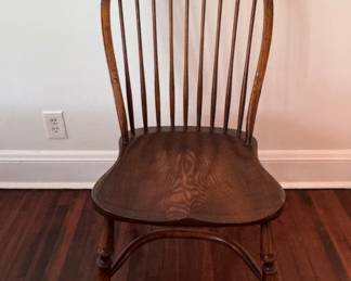 Set of 6 Windsor Chairs.  Each Measures 18" W x 18" D with 18" Seat Height. Photo 1 of 3. 