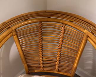 Mid-Century Bentwood Bamboo Arm Chair. Photo 2 of 4.