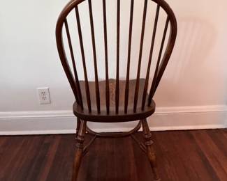 Set of 6 Windsor Chairs.  Each Measures 18" W x 18" D with 18" Seat Height. Photo 3 of 3.