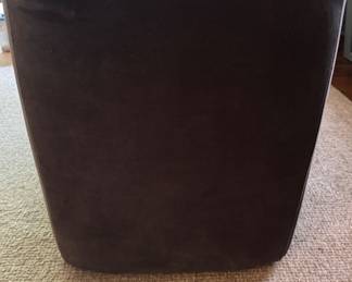 Pair of Velvet Swivel Barrel Chairs. Each Measures 28" W x 36" D. Photo 3 of 3.