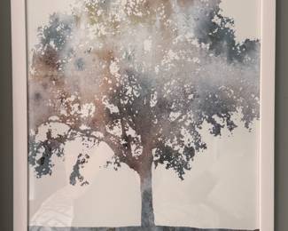 Tree Artwork. Measures 20" W x 26" H. 