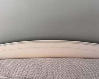 White Vintage Full Size Bed Frame and Mattress. Measures 56" W x 80" L. Photo 2 of 2. 