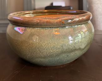 Studio Pottery Glazed Planter. Photo 1 of 2. 