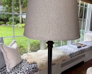 Bronzed Metal Floor Lamp. Photo 2 of 3. 