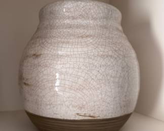 Glazed Ceramic Vase. 