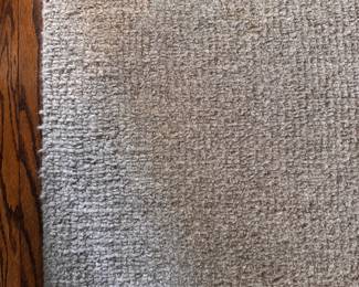Light Grey Wool Rug. Measures 15' 3" x 10' 10". Photo 1 of 2. 