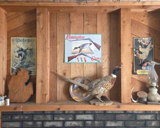 Peters signs-Taxidermy