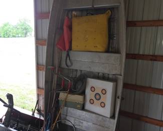 Fishing poles, tackle, etc