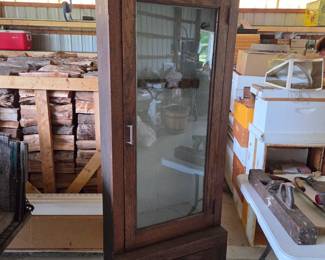Antique gun case