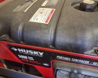 Husky 5000 Generator (like new)