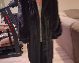 Dark Brown Mink Coat