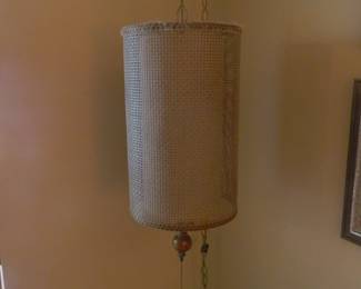 Mid-Century swag lamp
