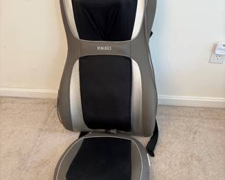 Portable chair back massager