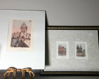Selection of Etchings & Prints