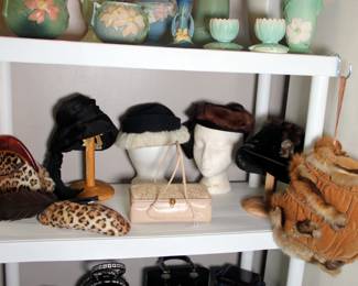 Vintage Hats & Purses