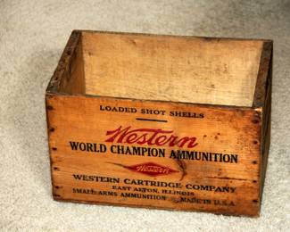 Western Ammo Crate