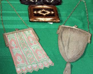Mesh Purses, Beaded Purses
