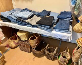 A bunch more Jeans