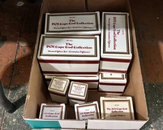 Boxed Avon Glass