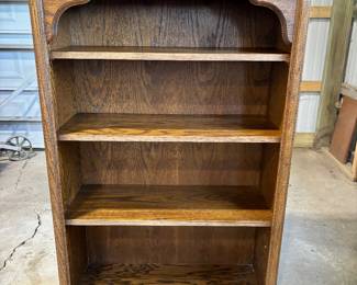 Antique Oak Book Shelf