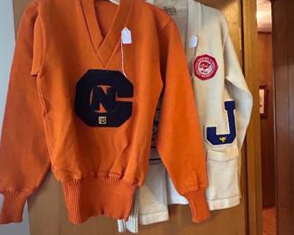 vintage letterman sweaters 