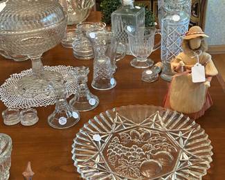 vintage glass wares
